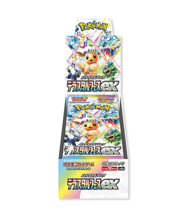 Japoński Booster Box Pokémon Terastal Festival Ex sv8a