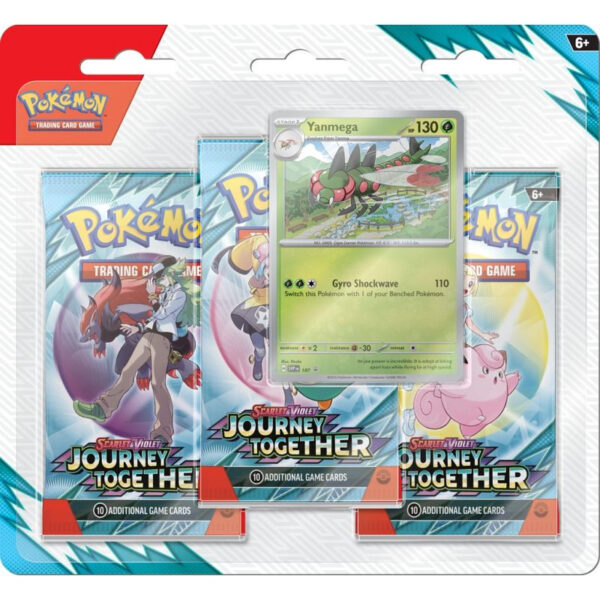 Journey Together 3-Pack Blister Yanmega