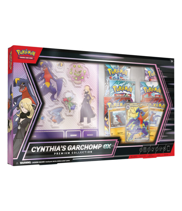 Scarlet Violet Cynthia’s Garchomp ex Premium Collection Box