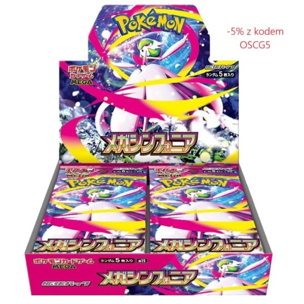 Japoński Booster Box Pokémon Mega Symphonia m1S