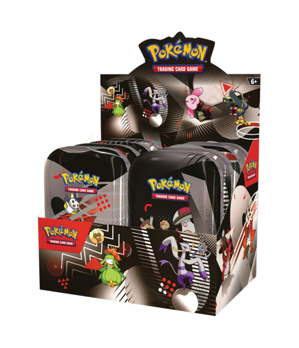 Black Bolt & White Flare Unova Mini Tin Display (8 puszek)