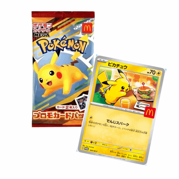 Pokémon TCG Japoński Promo Pack Mc Donald's 2025