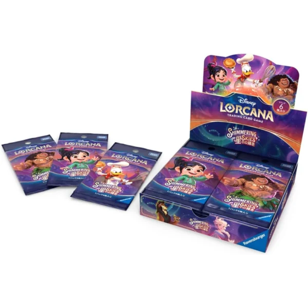 Disney Lorcana TCG Japoński Booster Box Shimmering Skies - Chapter 5
