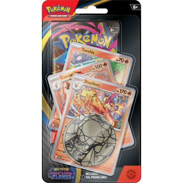 Pokémon TCG Phantasmal Flames Premium Checklane Blister Blaziken