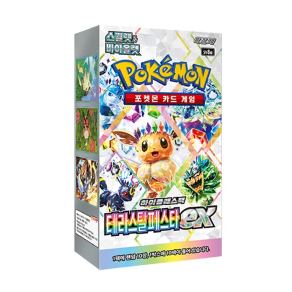 Pokémon TCG Koreański Booster Box Terastal Festival Ex - sv8a