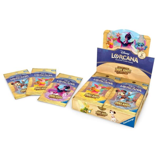 Disney Lorcana TCG Japoński Booster Box Into The Inkland's – Chapter 3