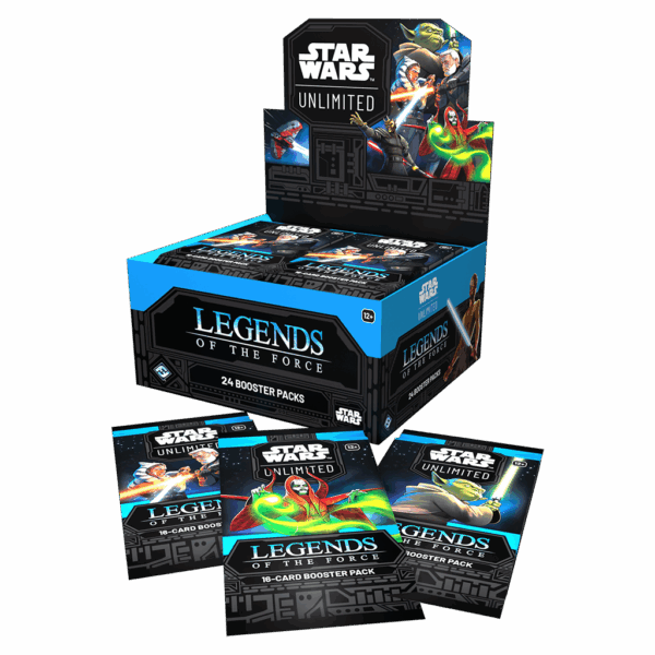 Star Wars Unlimited Angielski Booster Box Legends Of The Force – SWH05