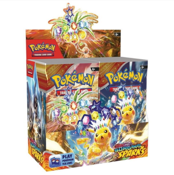 Pokémon TCG Angielski Booster Box Surging Sparks