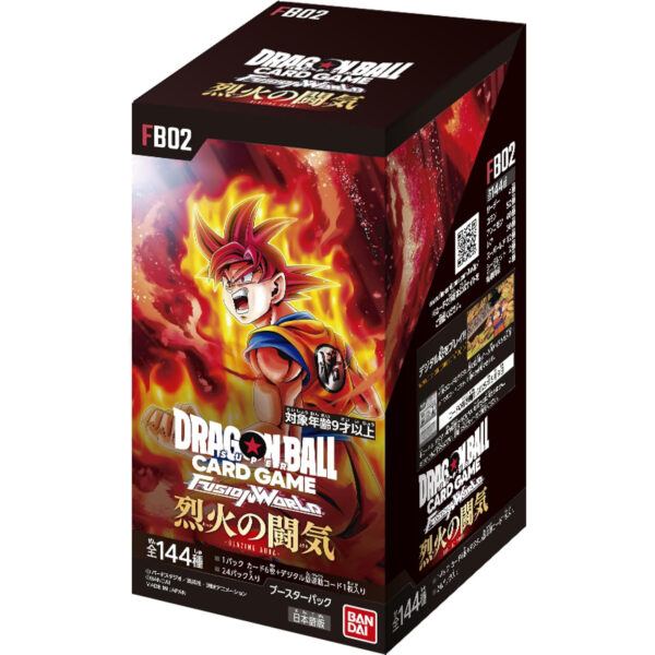 Dragon Ball SCG Fusion World Japoński Booster Box FB-02