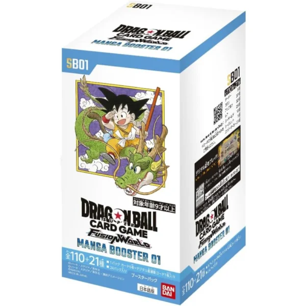 Dragon Ball SCG Fusion World Japoński Booster Box SB-01