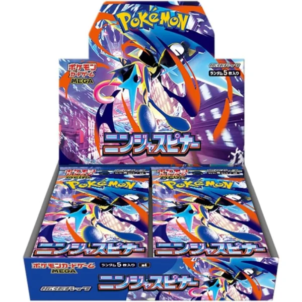 Pokémon TCG: Japoński Booster Box Ninja Spiner - [m4]