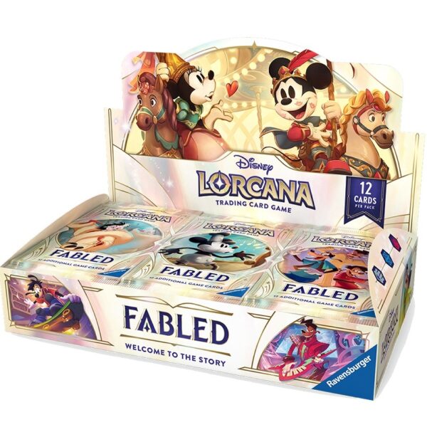 Disney Lorcana TCG: Angielski Booster Box – Fabled – Chapter 9
