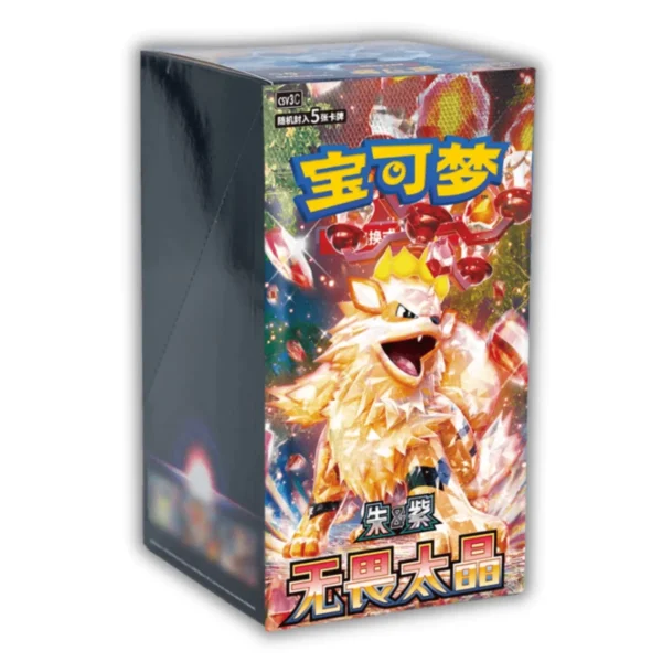 Pokémon TCG: Chiński Booster Box Fearless Terastal - Csv3