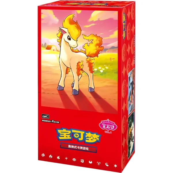 Pokémon TCG: Chiński Booster Box Gem Pack – Vol.4
