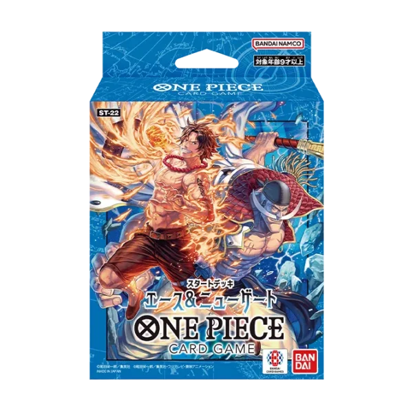 One Piece TCG: Japoński Starter Deck Ace & Newgate – ST22