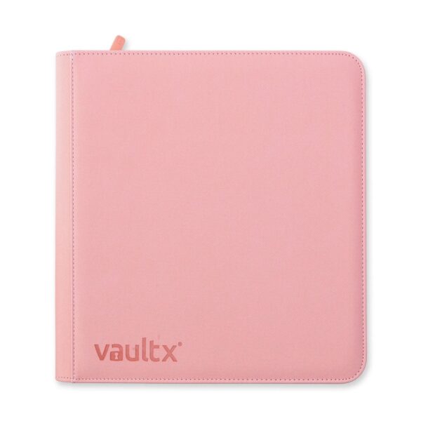 Vault X Exo-Tec Zip Binder 12-Pocket – Just Pink