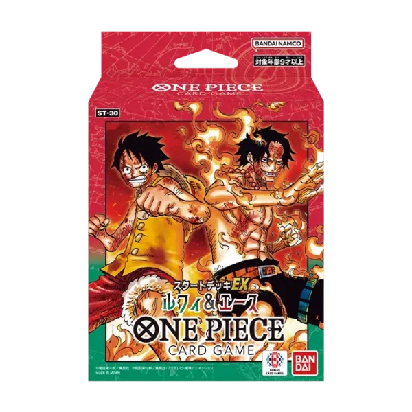 One Piece TCG: Japoński Starter Deck EX Luffy & Ace – ST30