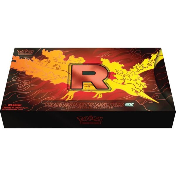 Pokémon TCG: Angielski Ultra Premium Collection Team Rocket’s Moltres Ex - ROZDARTA FOLIA