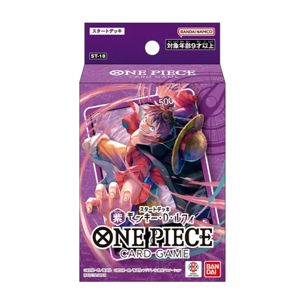 One Piece TCG: Japoński Starter Deck Monkey D. Luffy – ST18