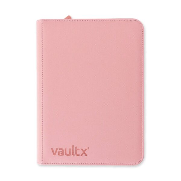 Vault X Exo-Tec Zip Binder 9-Pocket – Just Pink