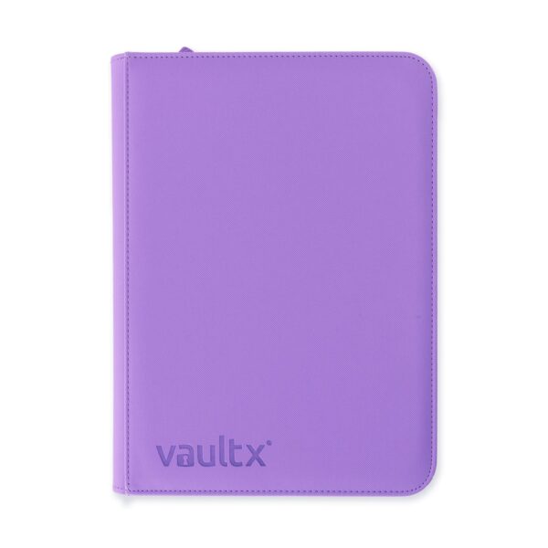 Vault X Exo-Tec Zip Binder 9-Pocket – Just Purple