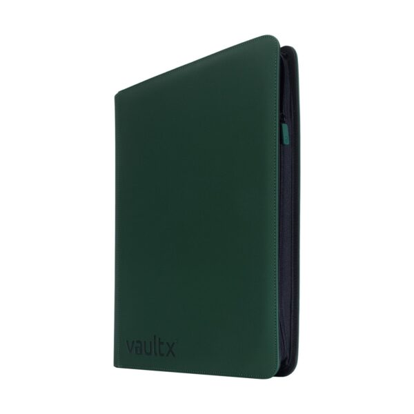 Vault X Exo-Tec Zip Binder 12-Pocket – Forest Green