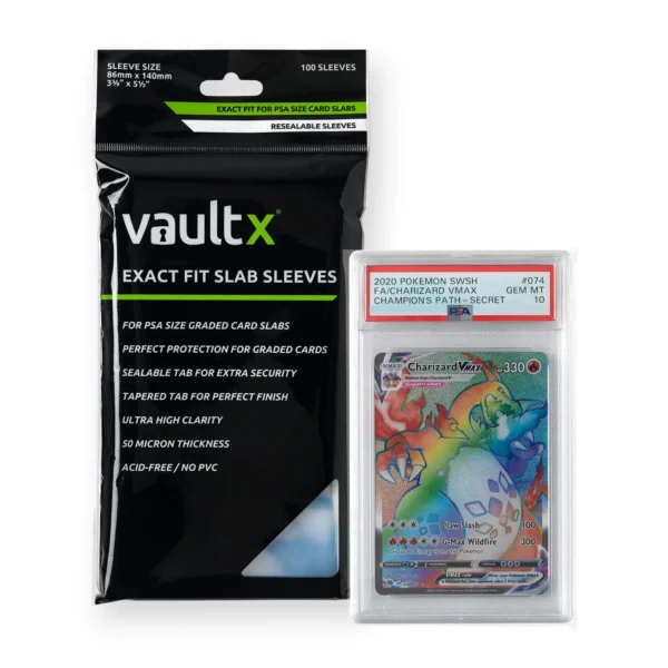 Vault X Exact Fit Slab Sleeves PSA - 100 szt.