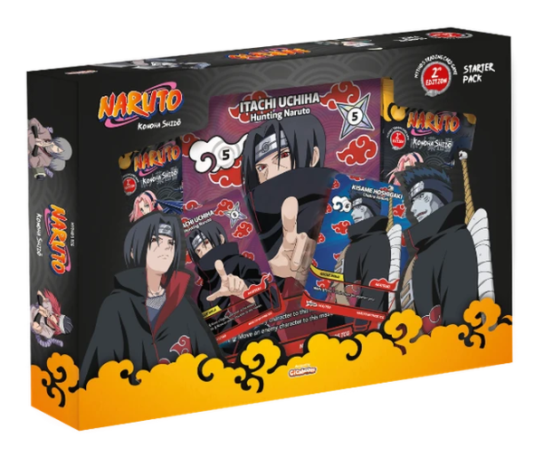 Naruto Mythos TCG: Angielski Starter Pack Itachi & Kisame - 2'nd Edition