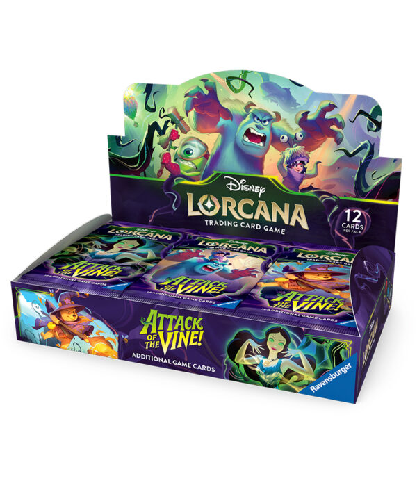 Disney Lorcana TCG: Angielski Booster Box Attack Of The Vine – Chapter 13
