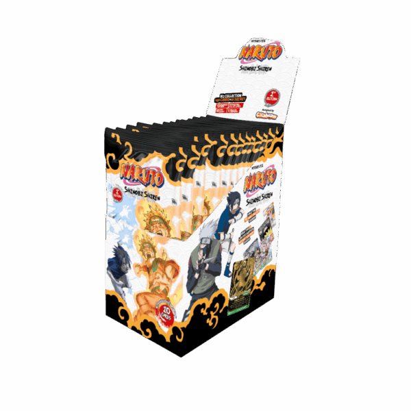 Naruto Mythos TCG: Angielski Booster Box Shinobi Shiren – 1'st Edition