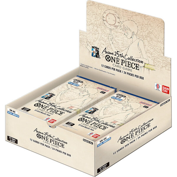 One Piece TCG: Angielski Booster Box Anime 25th Collection – EB02