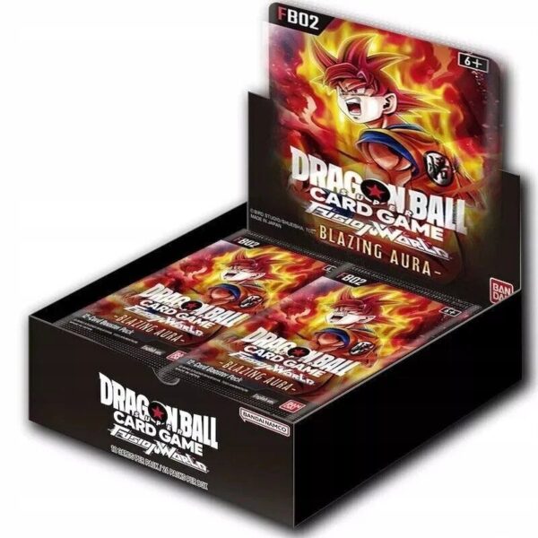 Dragon Ball SCG FW TCG: Angielski Booster Box Blazing Aura – FB02