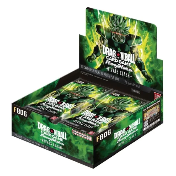 Dragon Ball SCG FW TCG: Angielski Booster Box Rivals Clash – FB06