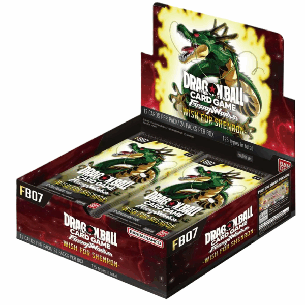 Dragon Ball SCG FW TCG: Angielski Booster Box Wish For Shenron – FB07