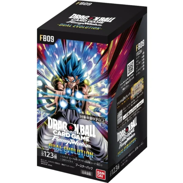 Dragon Ball SCG FW TCG: Japoński Booster Box Dual Evolution – FB09