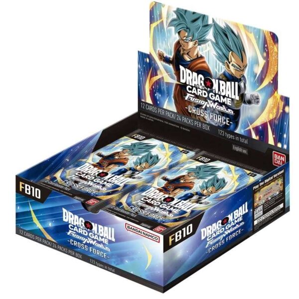 Dragon Ball SCG FW TCG: Angielski Booster Box Cross Force – FB10