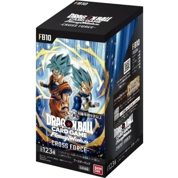 Dragon Ball SCG FW TCG: Japoński Booster Box Cross Force – FB10