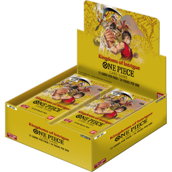 One Piece TCG: Angielski Booster Box Kingdoms Of Intrigue – OP04