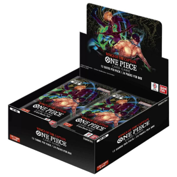 One Piece TCG: Angielski Booster Box Wings Of The Captain – OP06
