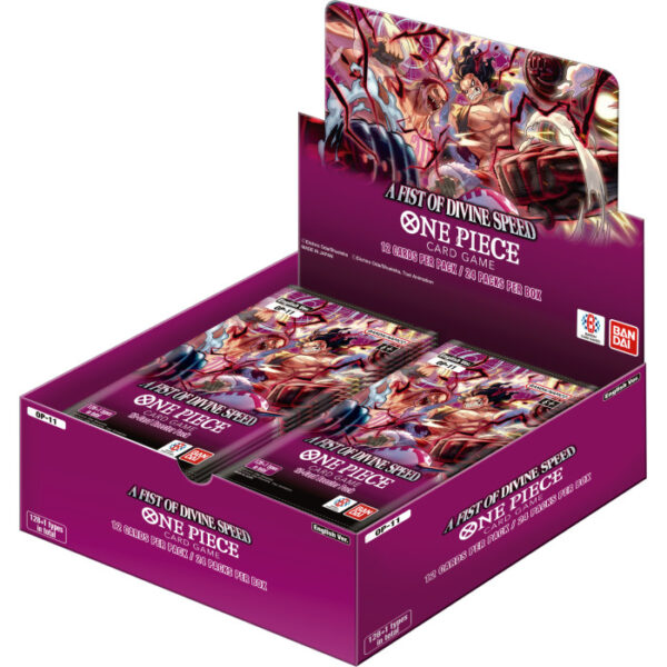 One Piece TCG: Angielski Booster Box A Fist Of Divine Speed – OP11
