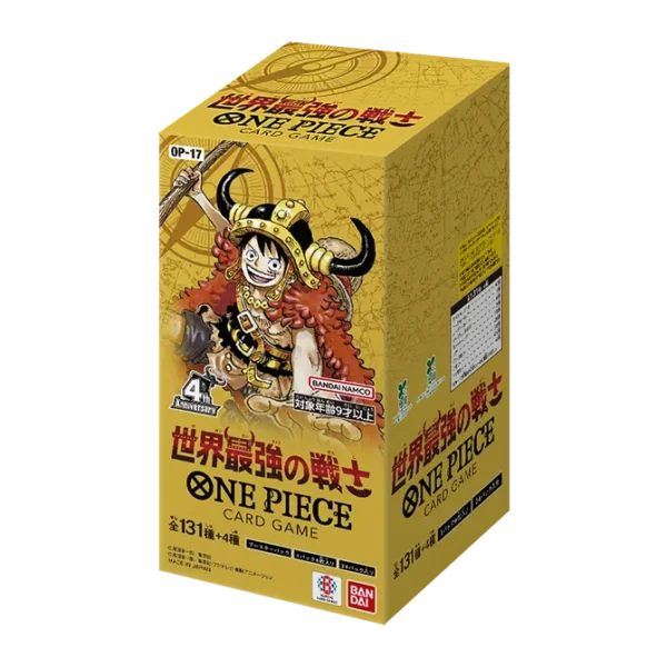 One Piece TCG: Japoński Booster Box World's Strongest Warrior – OP17