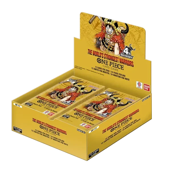 One Piece TCG: Angielski Booster Box The World's Strongest Warriors – OP17