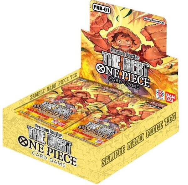 One Piece TCG: Angielski Booster Box One Piece Card The Best – PRB01