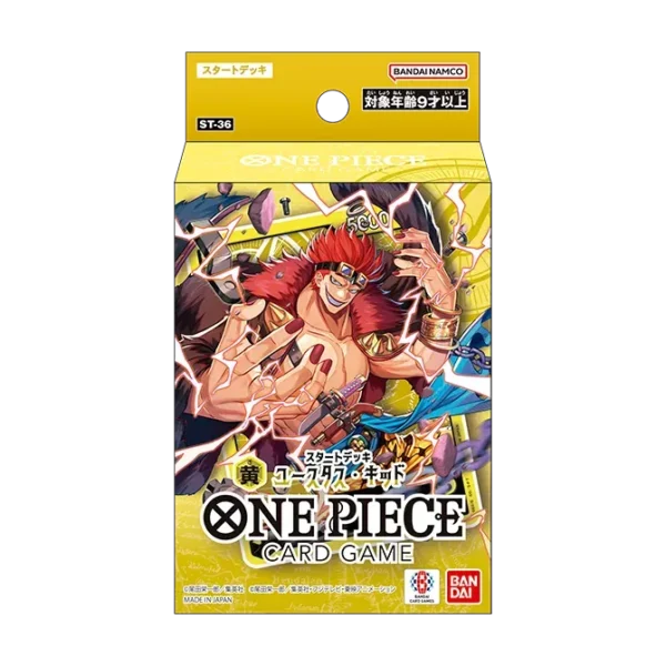 One Piece TCG: Japoński Starter Deck Eustass Capitan Kid – ST36