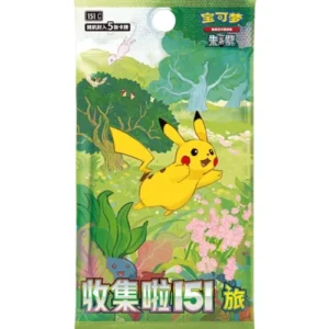 Pokémon TCG: Chiński Booster Box 151 Gathering