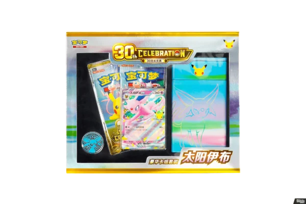 Pokémon TCG: Chiński Box Espeon ex Luxury Set 30 Celebration