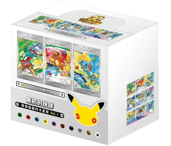 Pokémon TCG: Chiński Original Partner Card Set – Vol.1 - Display - 8 szt.
