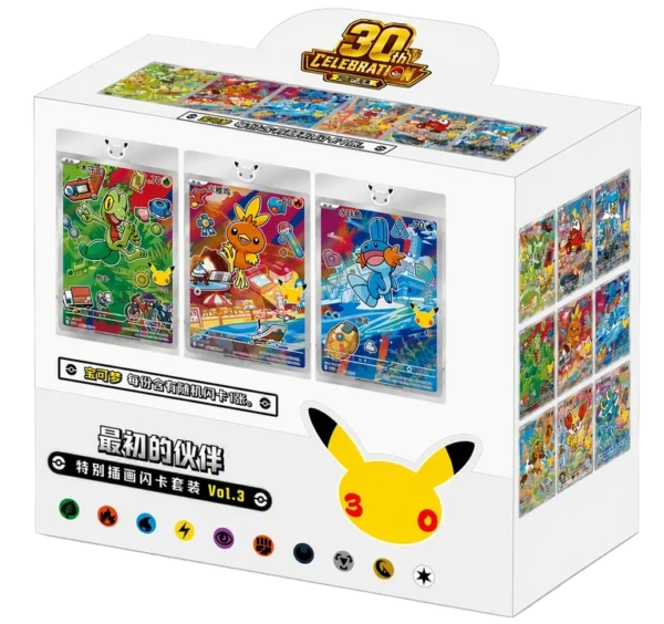 Pokémon TCG: Chiński Original Partner Card Set – Vol.3 – Display – 8 szt.