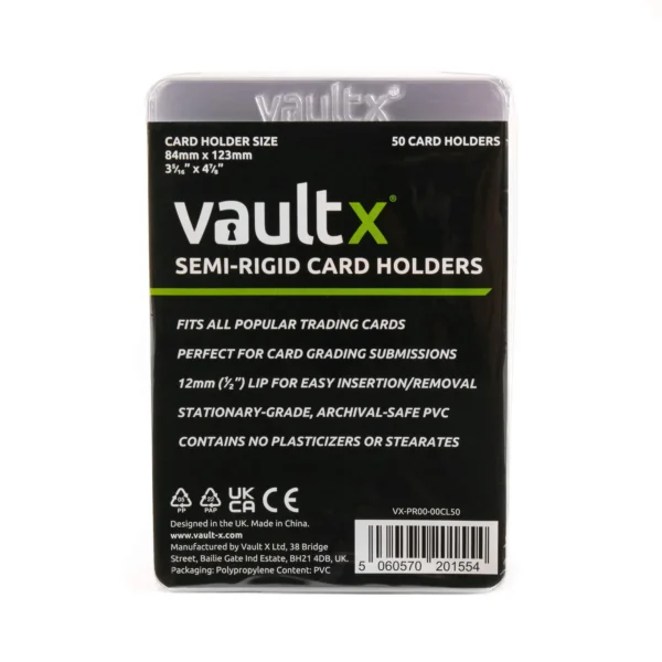 Vault X: Semi-Rigid Card Holders - 200 szt.